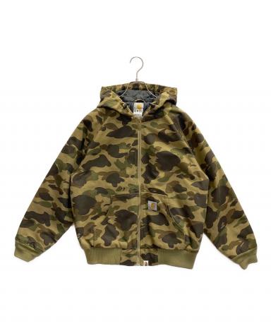 A BATHING APE × CARHARTT アベイシングエイプ カーハート 中古・古着通販】A BATHING APE (ア ベイシング エイプ) CarHartt