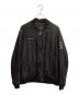 UNDERCOVER（アンダーカバー）の古着「シルクサテンMA-1」｜ブラック