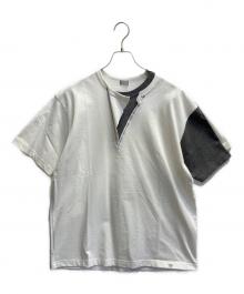 kolor/BEACON（カラービーコン）の古着「半袖カットソー」｜ホワイト