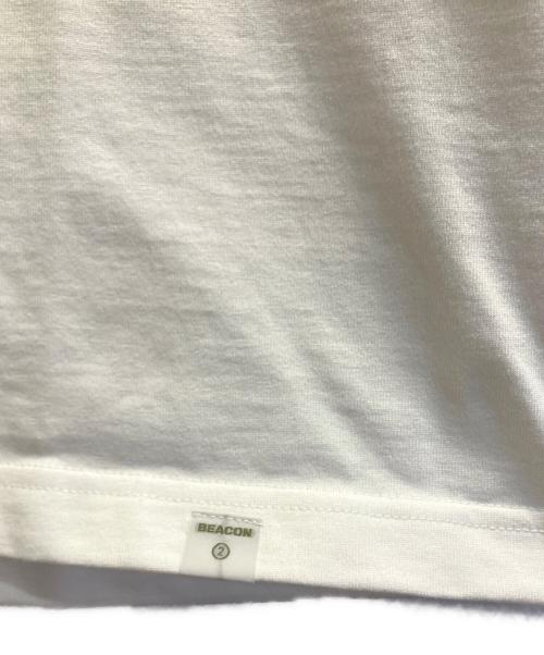kolor/BEACON（カラービーコン）kolor/BEACON (カラービーコン) 半袖カットソー ホワイト サイズ:2の古着・服飾アイテム