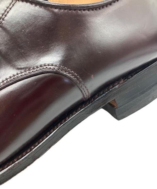 Alden（オールデン）ALDEN (オールデン) パンチドキャップトゥレザーシューズ ブラウン サイズ:8Dの古着・服飾アイテム
