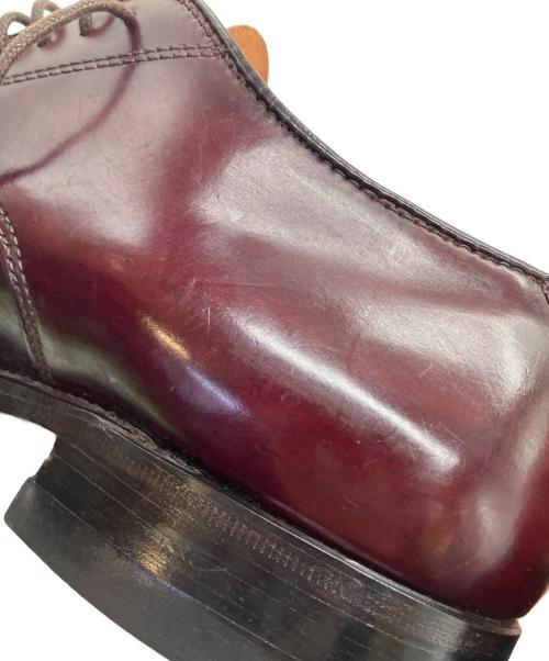 Alden（オールデン）ALDEN (オールデン) パンチドキャップトゥレザーシューズ ブラウン サイズ:8Dの古着・服飾アイテム