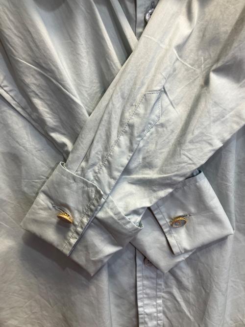 GUCCI（グッチ）GUCCI (グッチ) 長袖シャツ スカイブルー サイズ:40の古着・服飾アイテム
