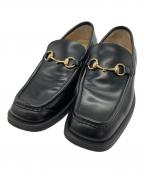 GUCCIグッチ）の古着「ローファー」｜ブラック