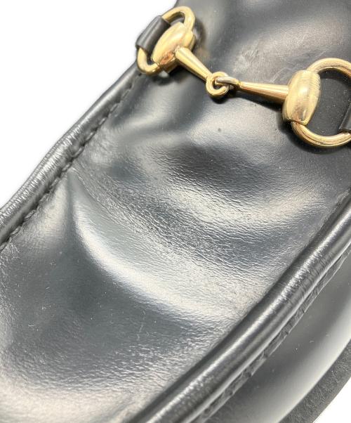 GUCCI（グッチ）GUCCI (グッチ) ローファー ブラック サイズ:27ｃｍの古着・服飾アイテム