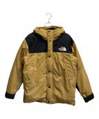 THE NORTH FACEザ ノース フェイス）の古着「マウンテンダウンジャケット」｜ブラウン×ブラック