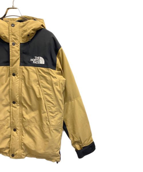 THE NORTH FACE（ザ ノース フェイス）THE NORTH FACE (ザ ノース フェイス) マウンテンダウンジャケット ブラウン×ブラック サイズ:XLの古着・服飾アイテム