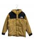 THE NORTH FACE（ザ ノース フェイス）の古着「マウンテンダウンジャケット」｜ブラウン×ブラック