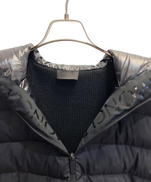 MONCLER（モンクレール）MONCLER (モンクレール) CARDIGAN TRICOT ブラック サイズ:Lの古着・服飾アイテム