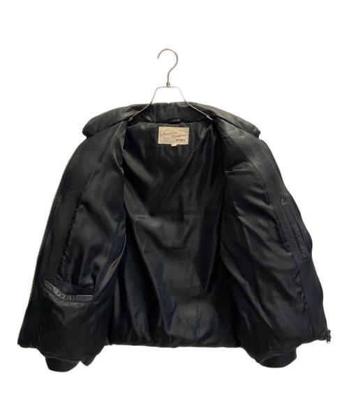 AVIREX（アヴィレックス）AVIREX (アヴィレックス) ダウンジャケット ブラック サイズ:Mの古着・服飾アイテム