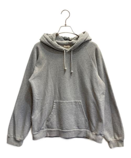 CELINE（セリーヌ）CELINE (セリーヌ) 20SS back logo print hoodie  グレー サイズ:Lの古着・服飾アイテム