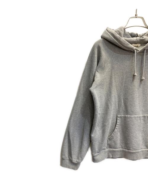 CELINE（セリーヌ）CELINE (セリーヌ) 20SS back logo print hoodie  グレー サイズ:Lの古着・服飾アイテム