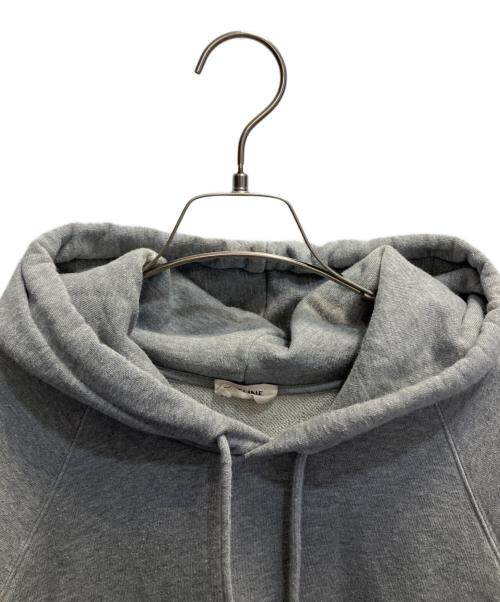 CELINE（セリーヌ）CELINE (セリーヌ) 20SS back logo print hoodie  グレー サイズ:Lの古着・服飾アイテム