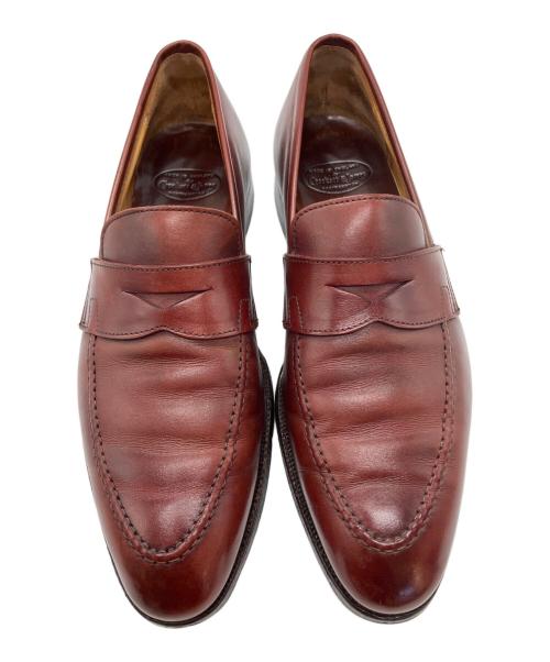 Crockett & Jones（クロケット＆ジョーンズ）Crockett & Jones (クロケット＆ジョーンズ) コインローファー ブラウン サイズ:25cmの古着・服飾アイテム