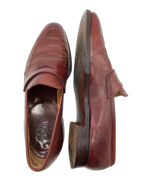 Crockett & Jones（クロケット＆ジョーンズ）Crockett & Jones (クロケット＆ジョーンズ) コインローファー ブラウン サイズ:25cmの古着・服飾アイテム