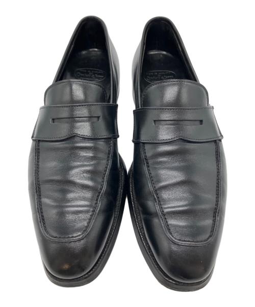 Crockett & Jones（クロケット＆ジョーンズ）Crockett & Jones (クロケット＆ジョーンズ) コインローファー ブラック サイズ:6/Ｄの古着・服飾アイテム