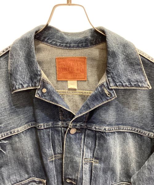 RRL（ダブルアールエル）RRL (ダブルアールエル) 2nd デニムジャケット インディゴ サイズ:LGの古着・服飾アイテム