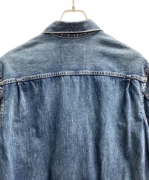 RRL（ダブルアールエル）RRL (ダブルアールエル) 2nd デニムジャケット インディゴ サイズ:LGの古着・服飾アイテム
