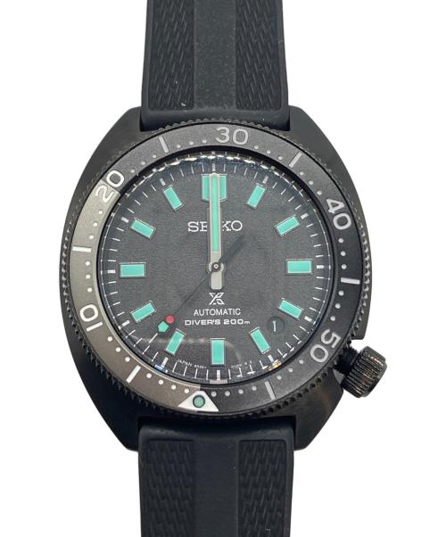 SEIKO（セイコー）SEIKO (セイコー) プロスペックス ブラック×グリーンの古着・服飾アイテム