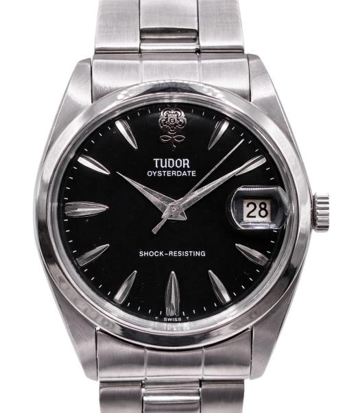 Tudor（チューダー）Tudor (チューダー) Tudor OYSTERDATE チューダー オイスターデイト Ref.7962 黒文字盤 サイズ:34.5㎜/17㎝の古着・服飾アイテム