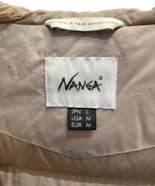 NANGA（ナンガ）NANGA (ナンガ) オーロラダウンジャケット ベージュ サイズ:Lの古着・服飾アイテム