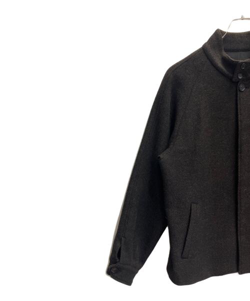 OPUS JAPAN（オーパスジャパン）OPUS JAPAN (オーパスジャパン) TWEED BLOUSON ブラウン サイズ:Mの古着・服飾アイテム
