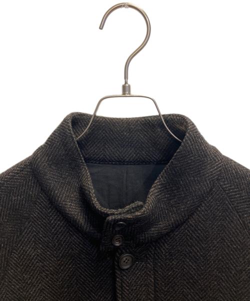 OPUS JAPAN（オーパスジャパン）OPUS JAPAN (オーパスジャパン) TWEED BLOUSON ブラウン サイズ:Mの古着・服飾アイテム