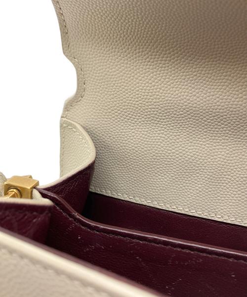 Saint Laurent Paris（サンローランパリ）Saint Laurent Paris (サンローランパリ) カサンドラ ベージュの古着・服飾アイテム