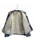 中古・古着 RRL (ダブルアールエル) パッチワークシャツジャケット ブルー サイズ:S：32000円
