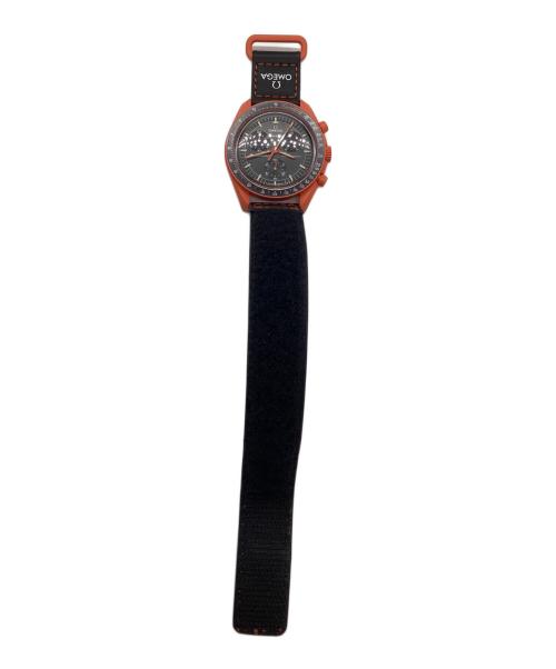 OMEGA（オメガ）OMEGA (オメガ) SWATCH (スウォッチ) MISSION ON EARTH ブラックの古着・服飾アイテム