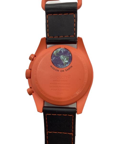 OMEGA（オメガ）OMEGA (オメガ) SWATCH (スウォッチ) MISSION ON EARTH ブラックの古着・服飾アイテム