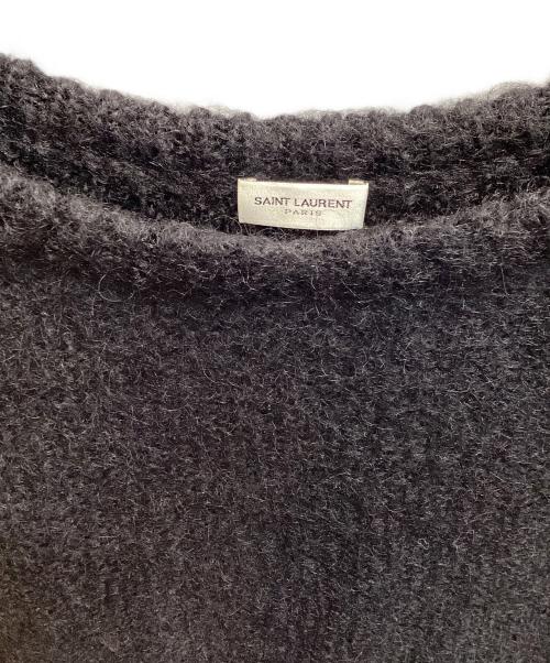 Saint Laurent Paris（サンローランパリ）Saint Laurent Paris (サンローランパリ) 厚手ニット ブラック サイズ:XSの古着・服飾アイテム