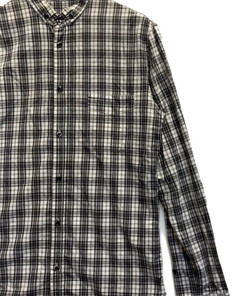 Dior（ディオール）Dior (ディオール) チェックシャツ グレー サイズ:SIZE 40の古着・服飾アイテム