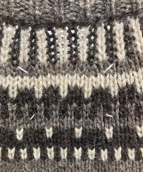 MARTIN MARGIELA（マルタン・マルジェラ）MARTIN MARGIELA (マルタン・マルジェラ) ノルディックニットカーディガン ブラウン サイズ:Ｍの古着・服飾アイテム