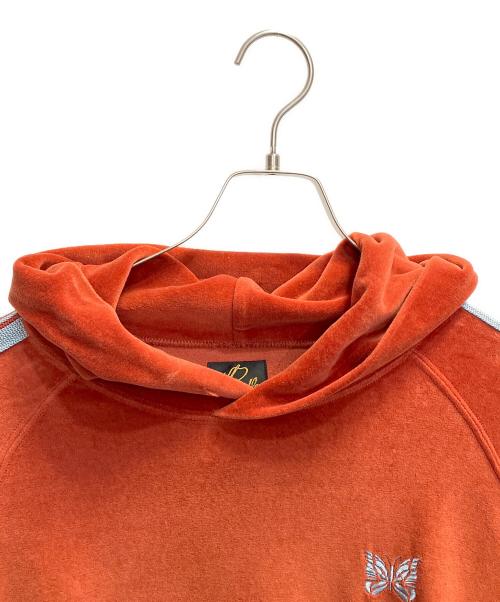 Needles（ニードルズ）Needles (ニードルズ) Track Hoody - C/Pe Velour レッド サイズ:Mの古着・服飾アイテム
