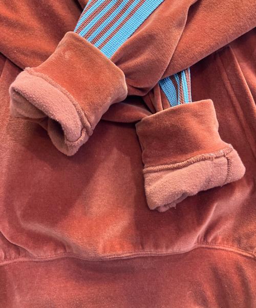 Needles（ニードルズ）Needles (ニードルズ) Track Hoody - C/Pe Velour レッド サイズ:Mの古着・服飾アイテム