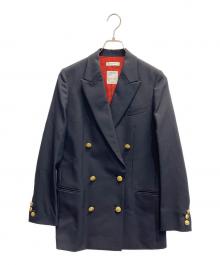 MADISON BLUE（マディソンブルー）の古着「ダブルテーラードジャケット」｜ネイビー