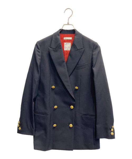 MADISON BLUE（マディソンブルー）MADISON BLUE (マディソンブルー) ダブルテーラードジャケット ネイビー サイズ:Mの古着・服飾アイテム