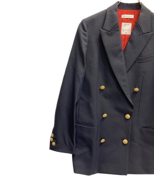 MADISON BLUE（マディソンブルー）MADISON BLUE (マディソンブルー) ダブルテーラードジャケット ネイビー サイズ:Mの古着・服飾アイテム