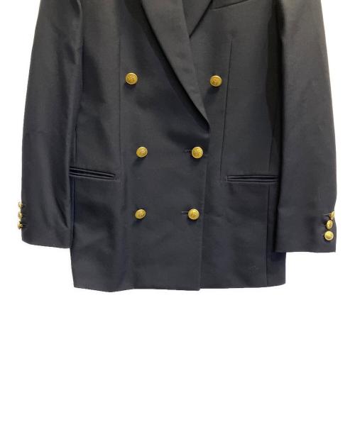 MADISON BLUE（マディソンブルー）MADISON BLUE (マディソンブルー) ダブルテーラードジャケット ネイビー サイズ:Mの古着・服飾アイテム
