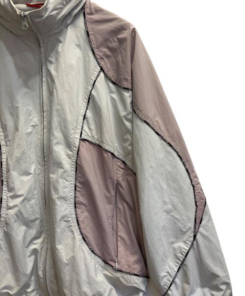 SUPREME（シュプリーム）SUPREME (シュプリーム) logo piping hooded track jacket アイボリー×ライトピンク サイズ:Ｍの古着・服飾アイテム