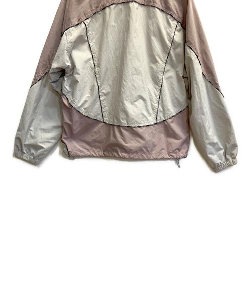 SUPREME（シュプリーム）SUPREME (シュプリーム) logo piping hooded track jacket アイボリー×ライトピンク サイズ:Ｍの古着・服飾アイテム