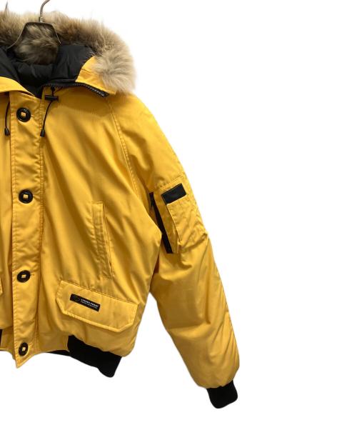 CANADA GOOSE（カナダグース）CANADA GOOSE (カナダグース) ダウンジャケット イエロー サイズ:Ｌの古着・服飾アイテム
