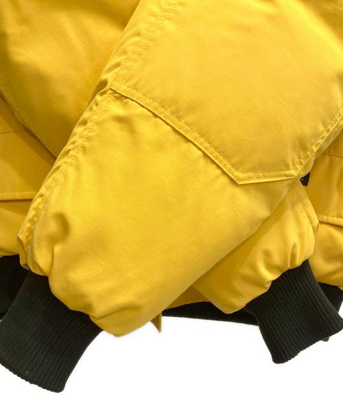 CANADA GOOSE（カナダグース）CANADA GOOSE (カナダグース) ダウンジャケット イエロー サイズ:Ｌの古着・服飾アイテム