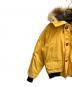 CANADA GOOSE (カナダグース) ダウンジャケット イエロー サイズ:Ｌ：40000円
