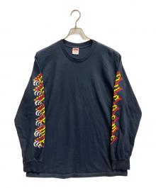 SUPREME（シュプリーム）の古着「Strawberries L/S Tee」｜ブラック