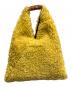 MM6 Maison Margiela (エムエムシックスメゾンマルジェラ) ボア ジャパニーズ ハンドバッグ イエロー：17000円