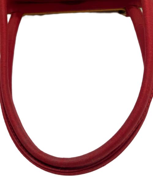 Christian Dior（クリスチャン ディオール）Christian Dior (クリスチャン ディオール) ハンドバッグ イエロー×レッドの古着・服飾アイテム