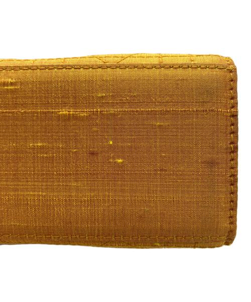 Christian Dior（クリスチャン ディオール）Christian Dior (クリスチャン ディオール) ハンドバッグ イエロー×レッドの古着・服飾アイテム