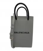 BALENCIAGAバレンシアガ）の古着「フォンケース」｜グレー×ブラック
